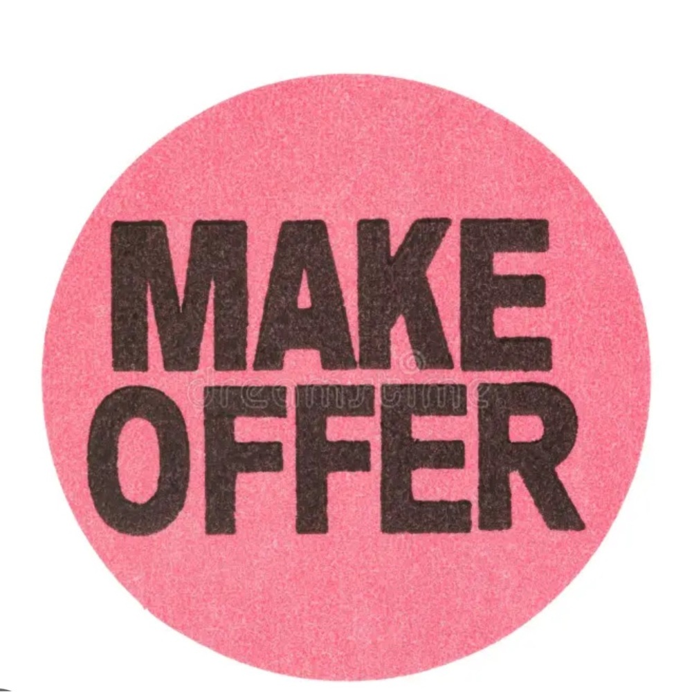 All reasonable offers will be accepted 💕